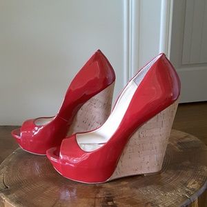 Jessica Simpson Open Toe Wedge Shoes